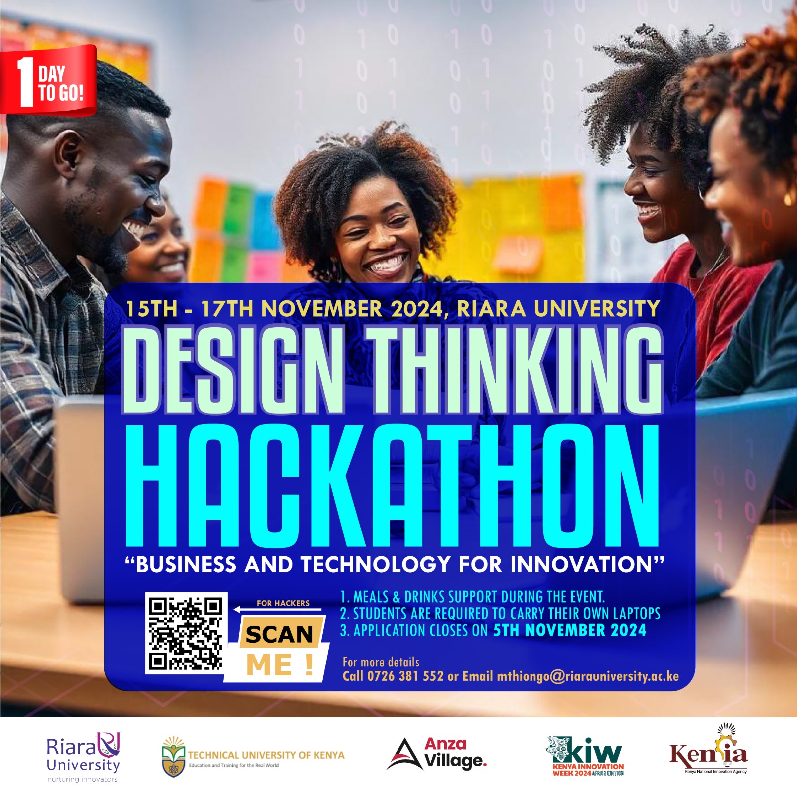 RIARA X TECHNICAL UNIVERSITY OF KENYA DESIGN THINKING HACKATHON