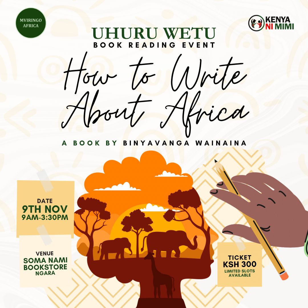 Uhuru Wetu - A Book Reading Event