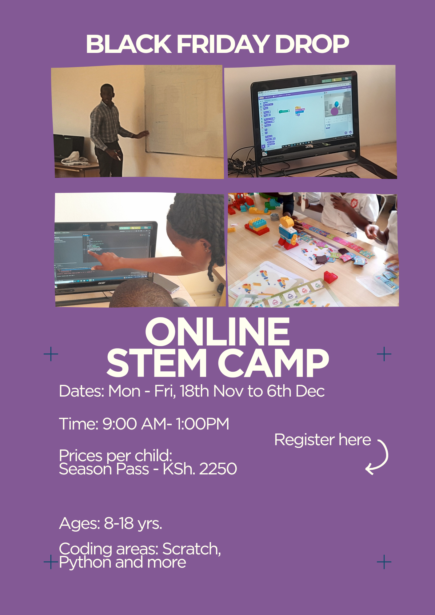 Black Friday- Online STEM Camp