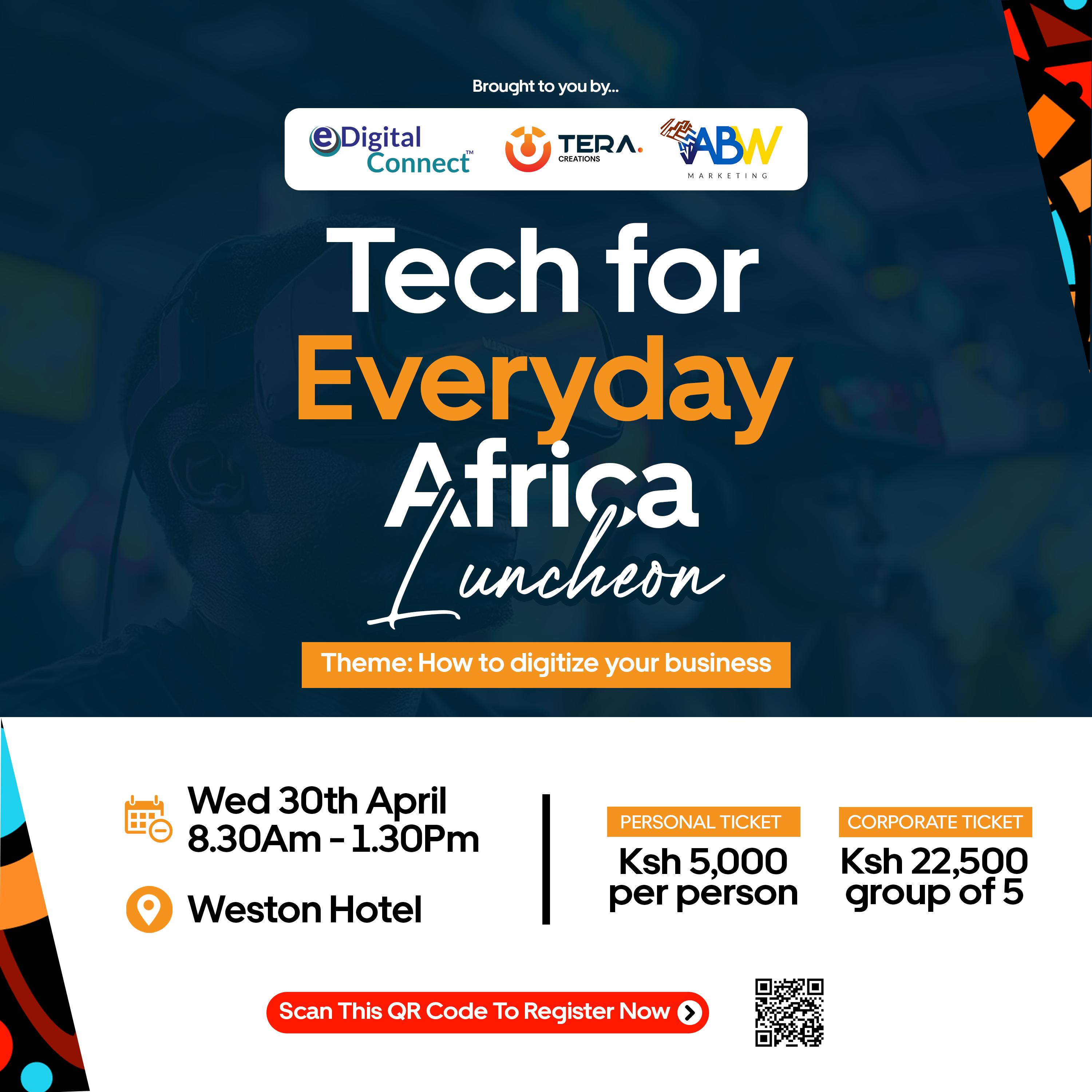 Tech for Everyday Africa Luncheon