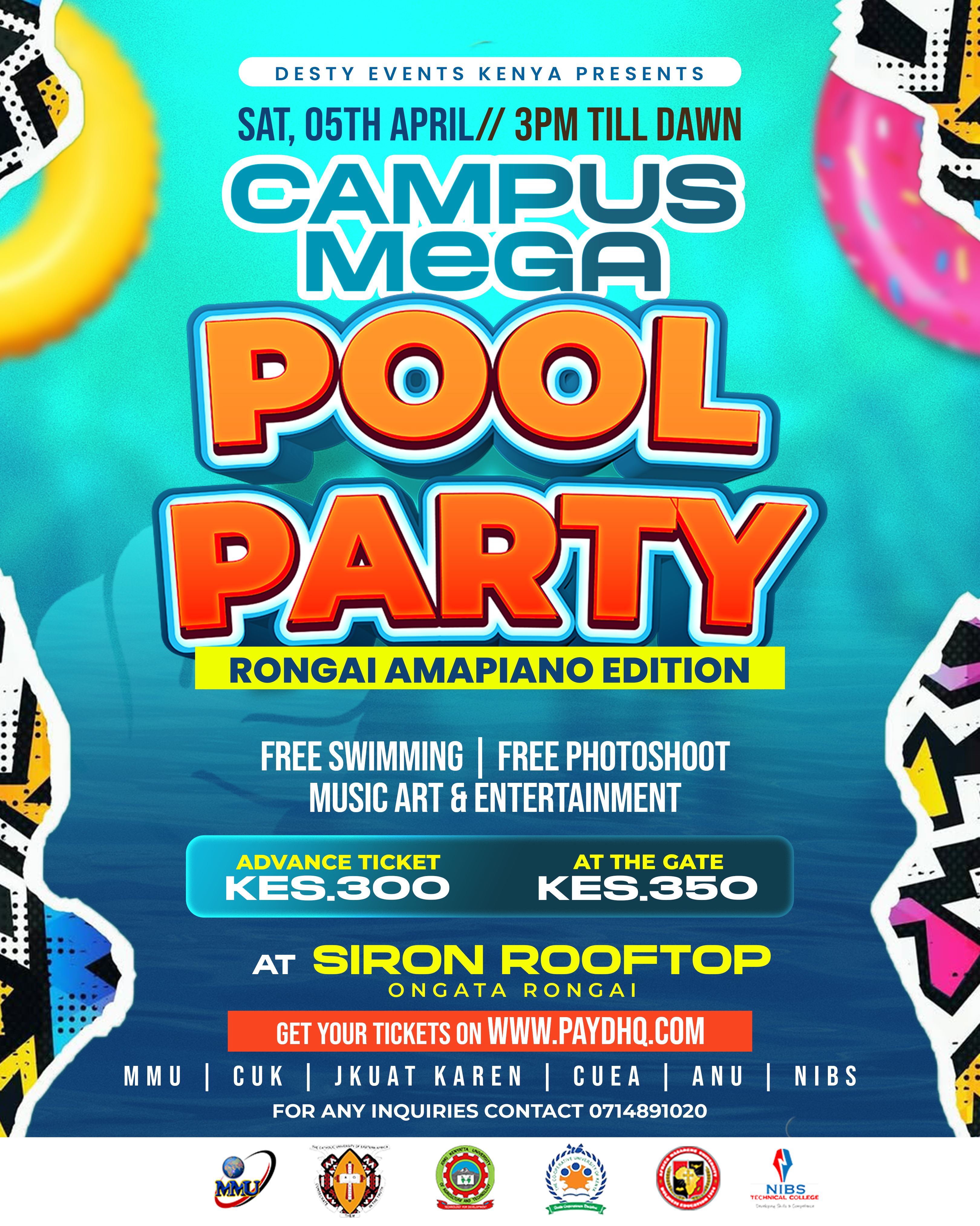 CAMPUS MEGA POOL PARTY