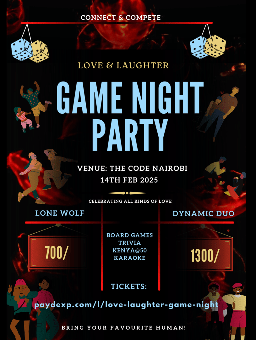 Love & Laughter Game Night Party