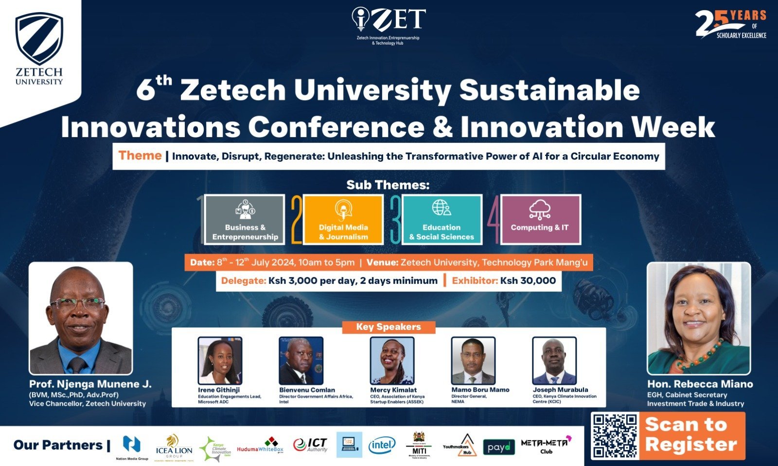 6th Zetech University Sustainable Innovations Conference and Innovation Week