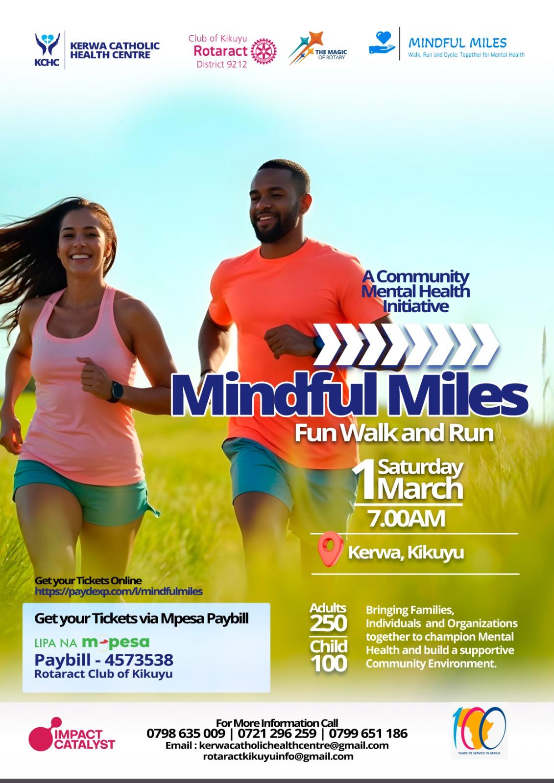 Mindful Miles Community Walk and Run