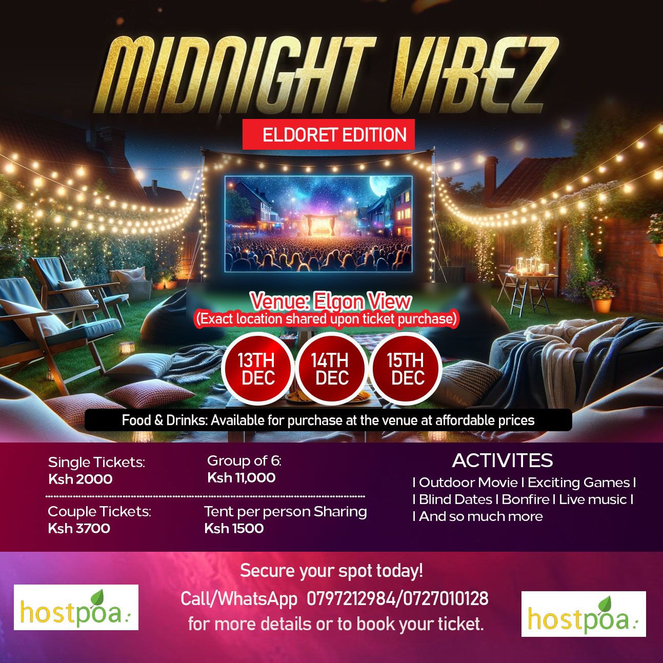 MIDNIGHT VIBEZ - ELDORET EDITION